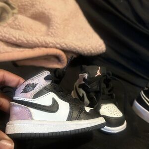 Nike Air Jordan Baby Sneakers - Black and White